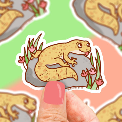 Leopard Gecko Lizard Desert Pet Store Vinyl Sticker