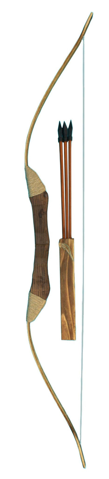 Wooden Bow w/ Quiver