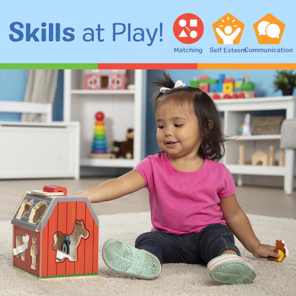 Melissa and Doug - Take Along Sorting Barn