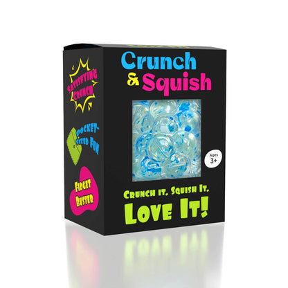 Crunch & Squish Crunchy Squishy Stress Ball Fidget Toy (Color Ships Assorted)
