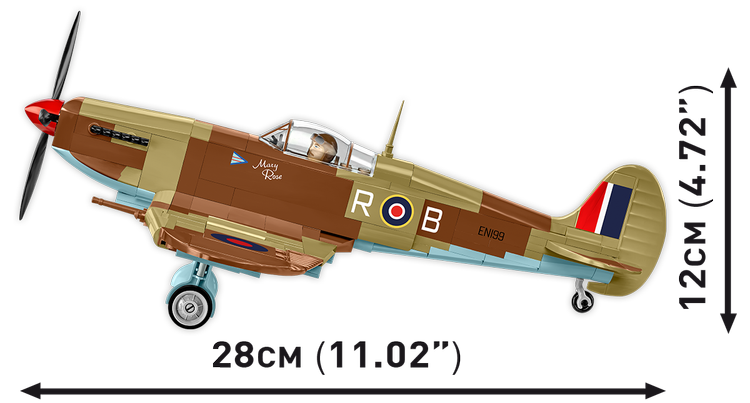 COBI Supermarine Spitfire Mk. IXe Fighter #5764