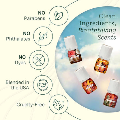 Lifelines ClickWick - Sun Kissed Essential Oils  - Refills 4 PK