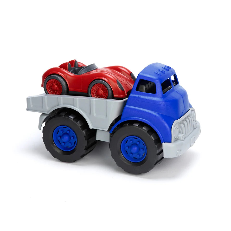 Green Toys™ Flatbed Truck & Race Car