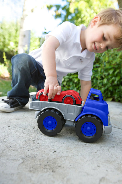 Green Toys™ Flatbed Truck & Race Car