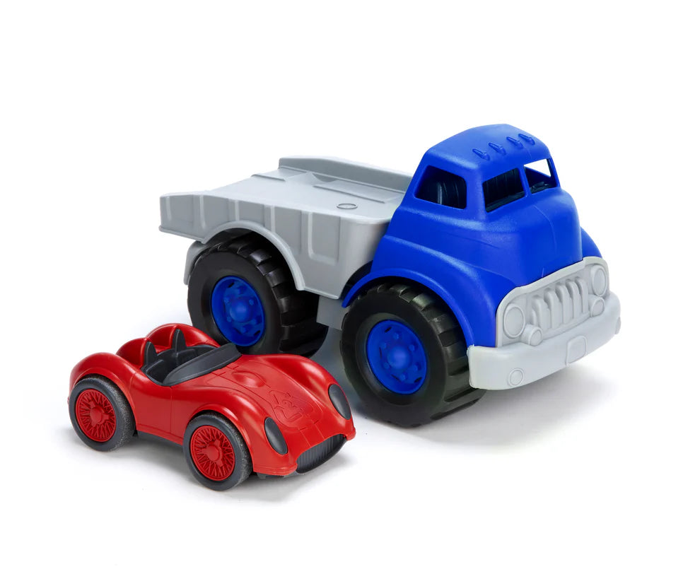 Green Toys™ Flatbed Truck & Race Car
