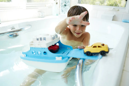 Green Toys Ferry Boat - Blue/White