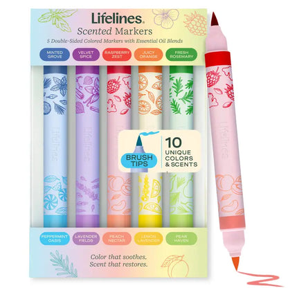 Lifelines Scented Markers 10 Colors