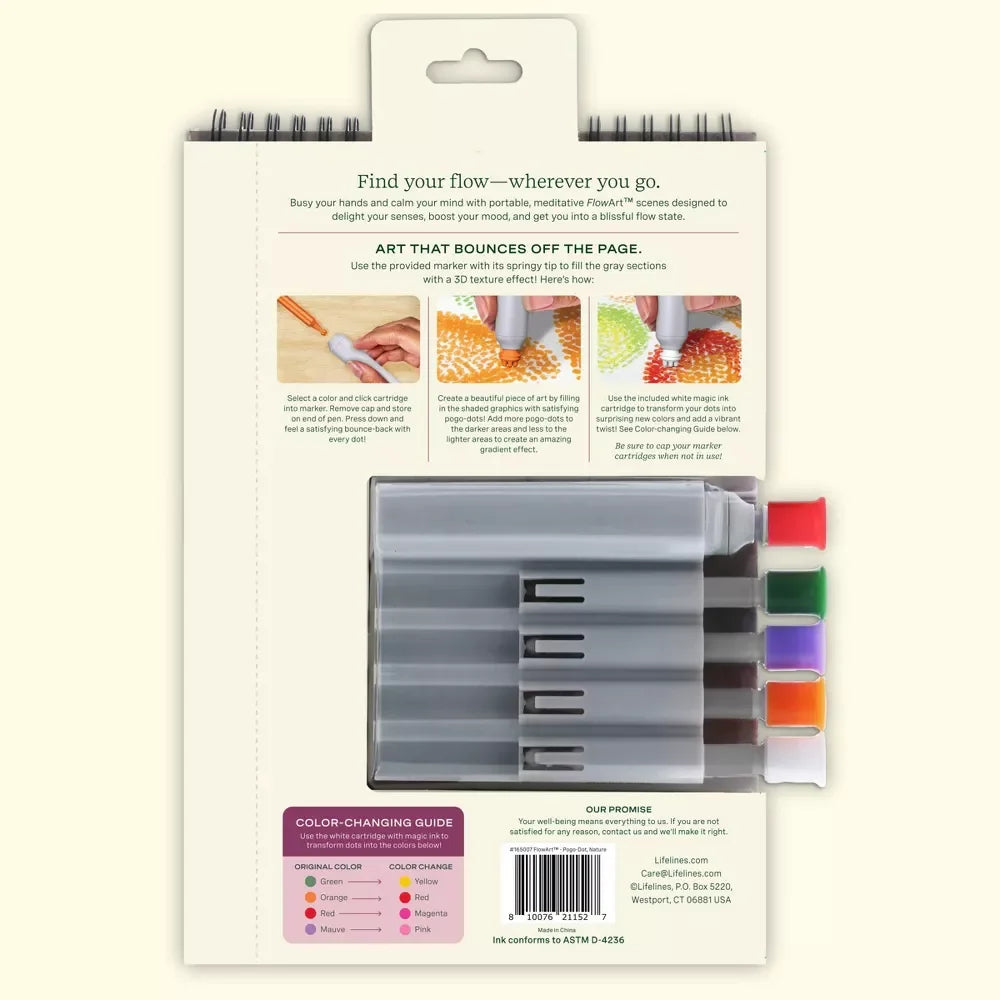 Lifelines® FlowArt™ - Pogo-Dot, Nature