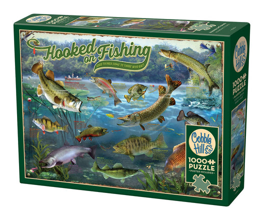 Hooked on Fishing - 1000 Piece Puzzle