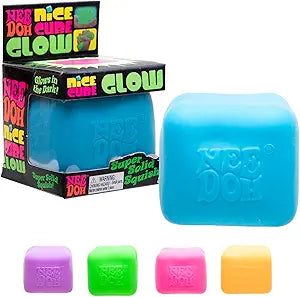 NeeDoh GLOW Nice Cube - 2.25"