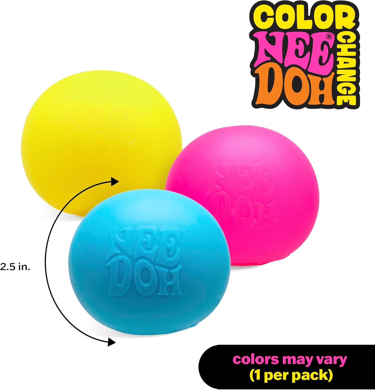 NeeDoh Color Change - 2.5"