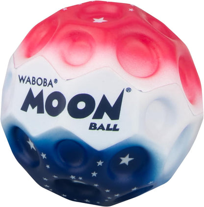 Waboba Moon Ball Hyper Bouncy Ball - Stars and Stripes USA