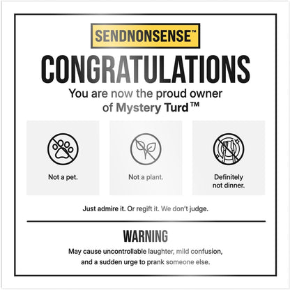 SendNonsense A Special Gift – Realistic Fake Poop Prank Gift Box