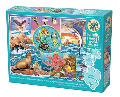 Family Puzzle - Ocean Magic 350 pcs (Cobble Hill)
