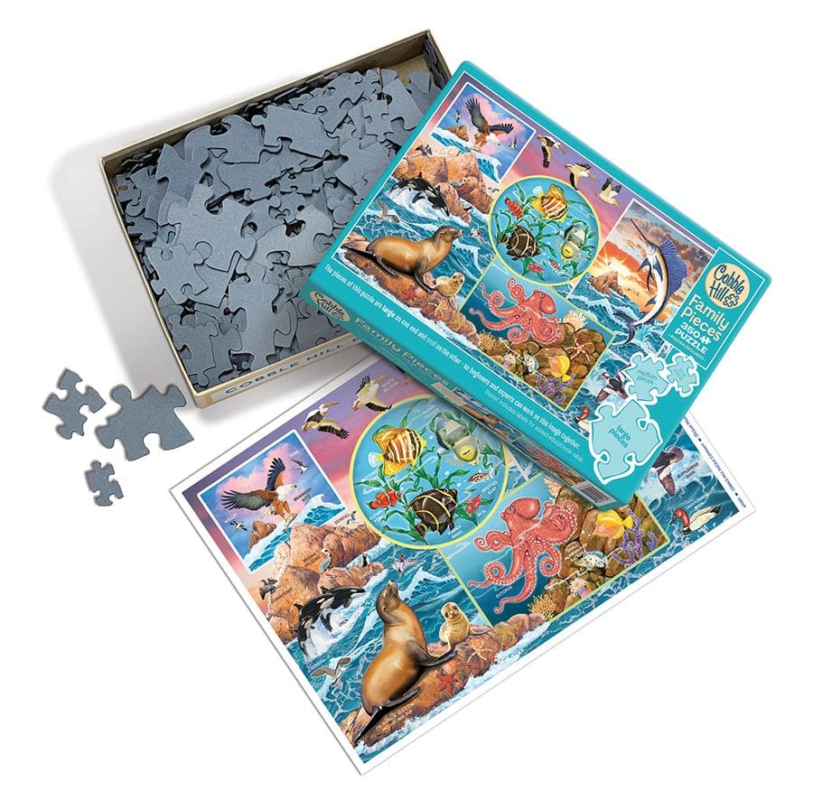 Family Puzzle - Ocean Magic 350 pcs (Cobble Hill)