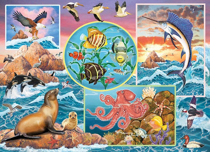 Family Puzzle - Ocean Magic 350 pcs (Cobble Hill)