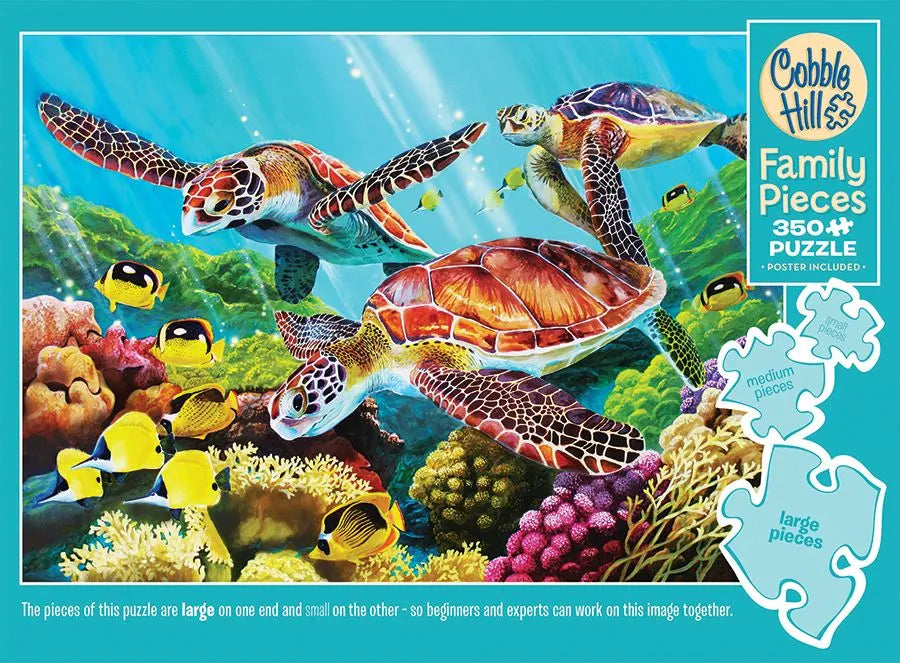 Family Puzzle - Molokini Current 350 pcs (Cobble Hill)