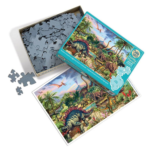 Family Puzzle - Prehistoric Party 350 pcs (Cobble Hill)