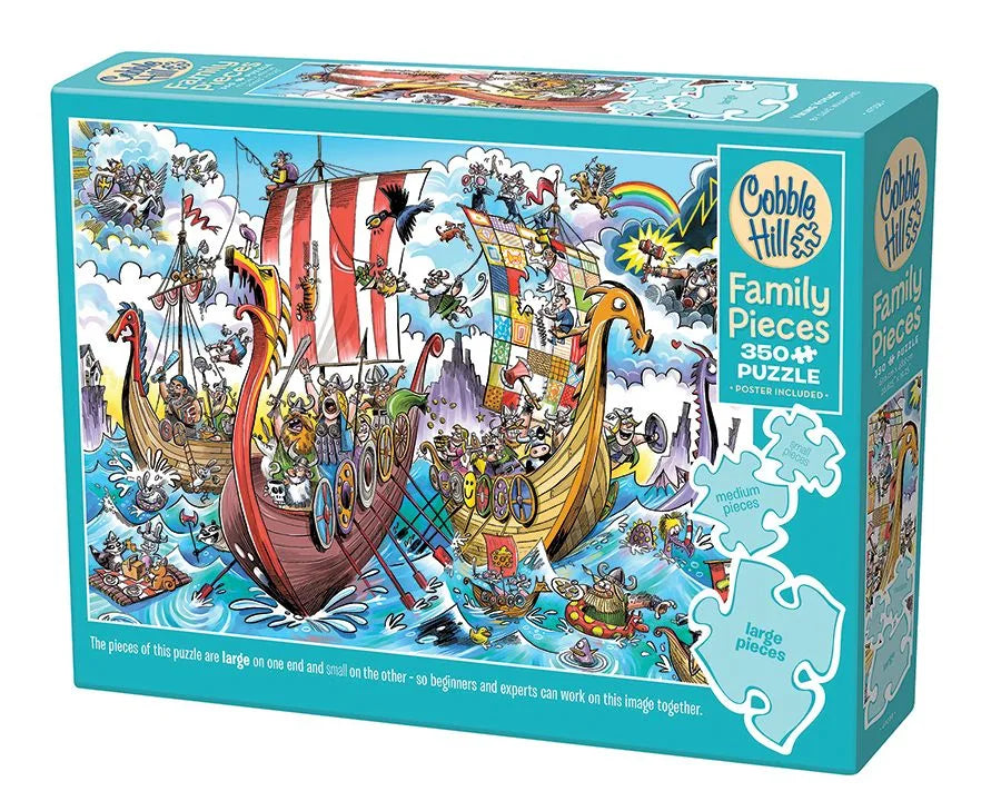 Family Puzzle - Viking Voyage 350 pcs (Cobble Hill)