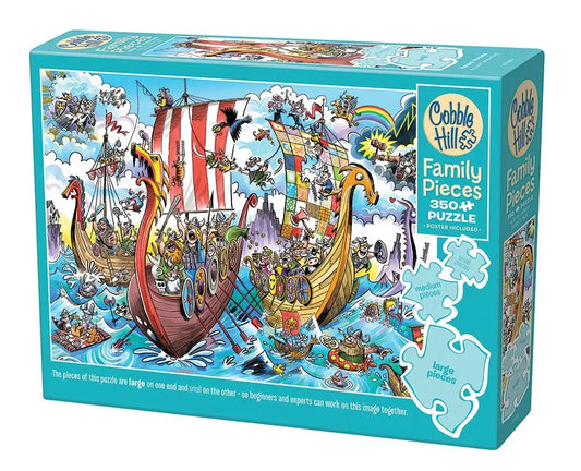 Family Puzzle - Viking Voyage 350 pcs (Cobble Hill)