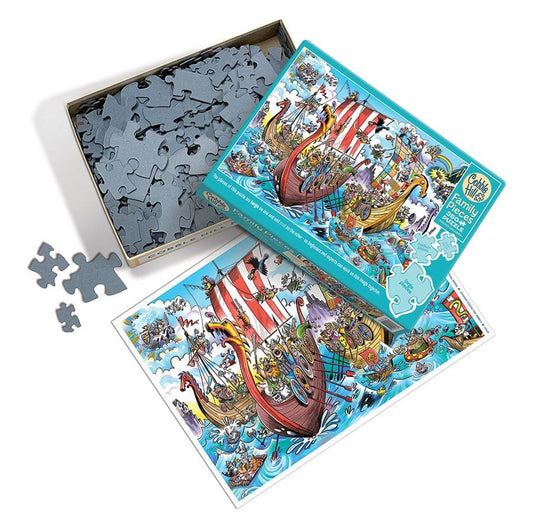 Family Puzzle - Viking Voyage 350 pcs (Cobble Hill)