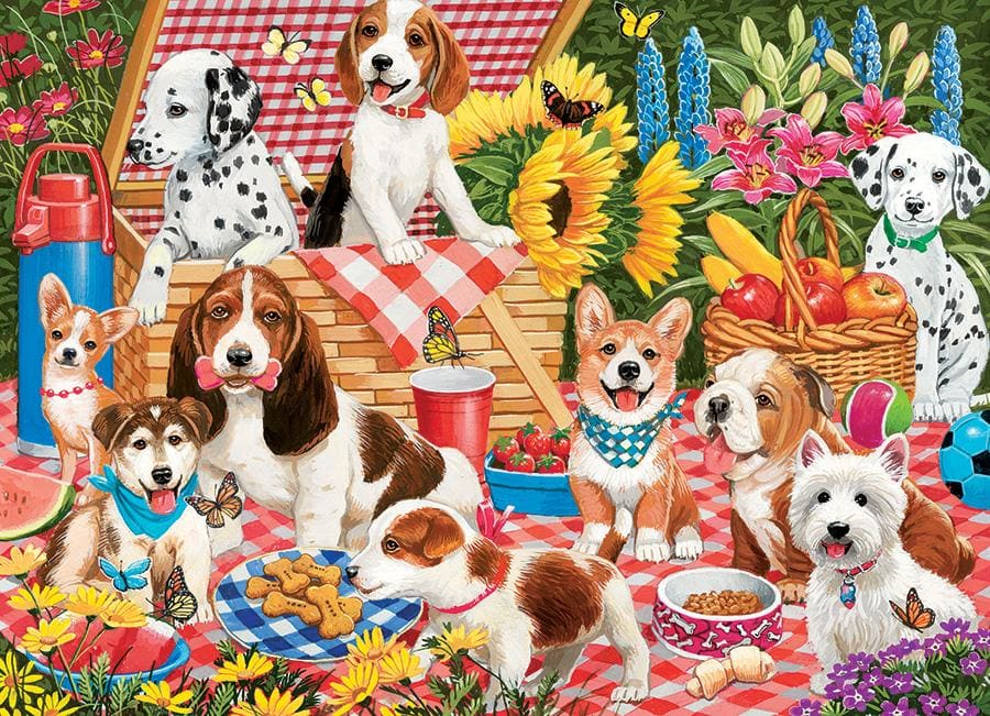 Family Puzzle - Picnic Party 350 pcs (Cobble Hill)