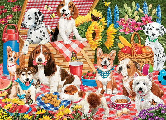 Family Puzzle - Picnic Party 350 pcs (Cobble Hill)