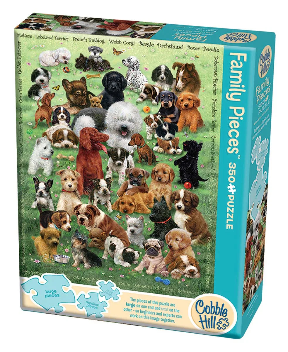 Family Puzzle - Puppy Love 350 pcs (Cobble Hill)