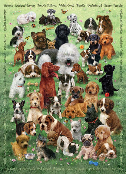 Family Puzzle - Puppy Love 350 pcs (Cobble Hill)
