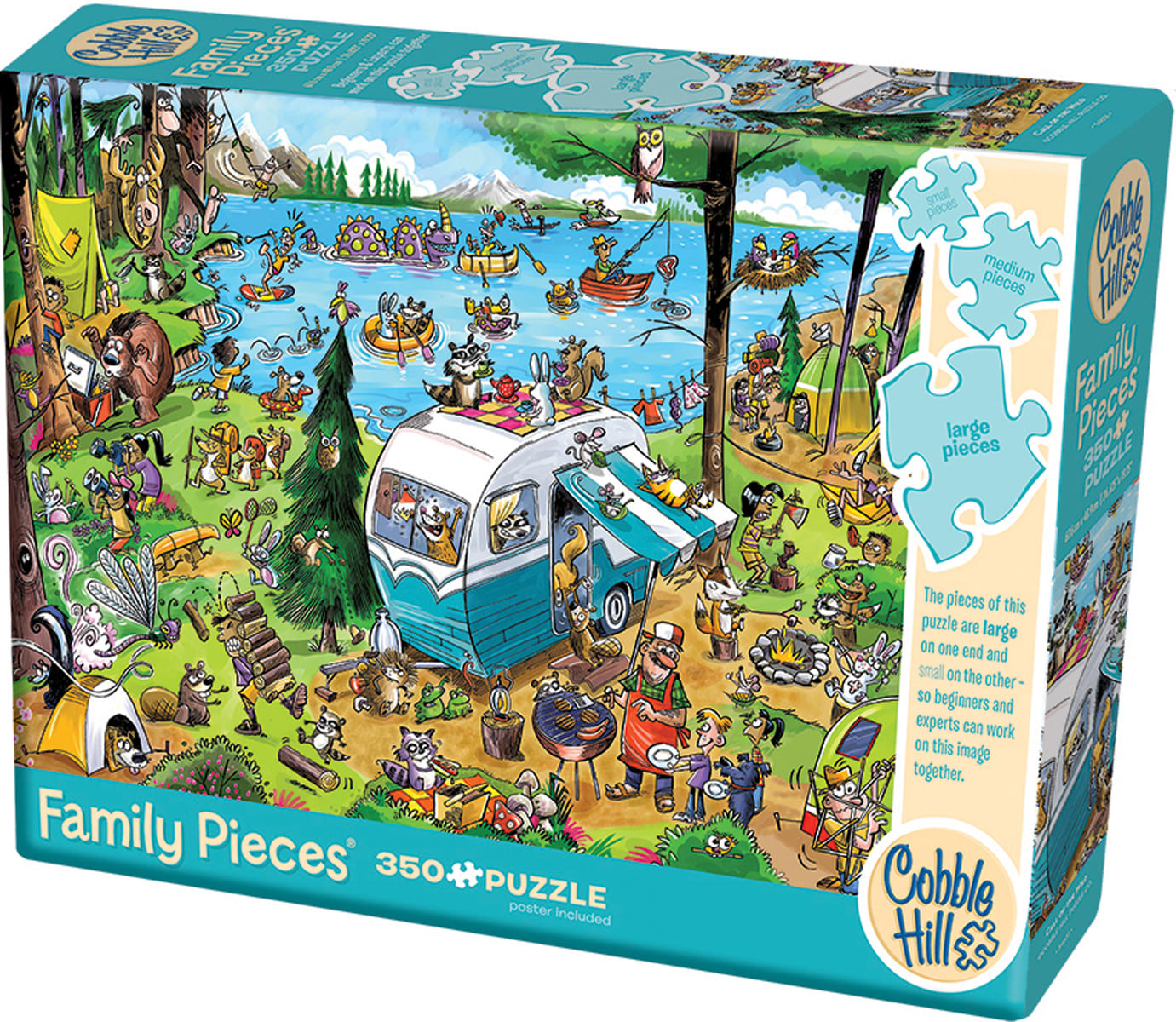 Family Puzzle - Call of the Wild 350 pcs (Cobble Hill)