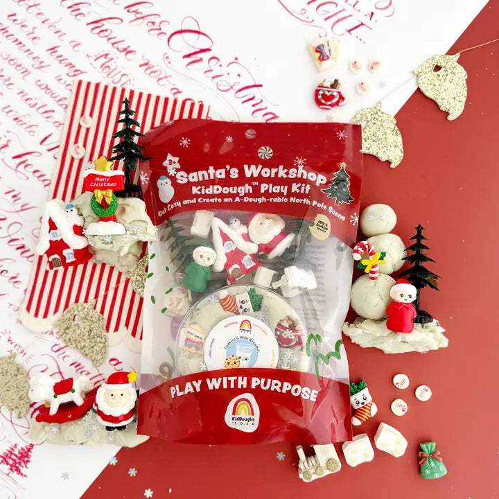 KidDough Santa's Workshop Play Pack
