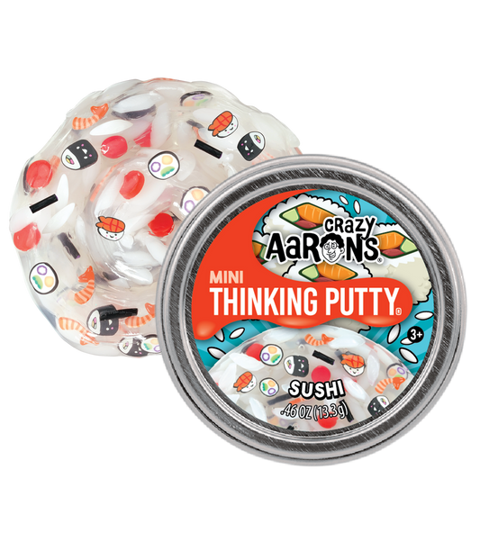 Crazy Aaron's Mini Sushi - 2" Thinking Putty Tin