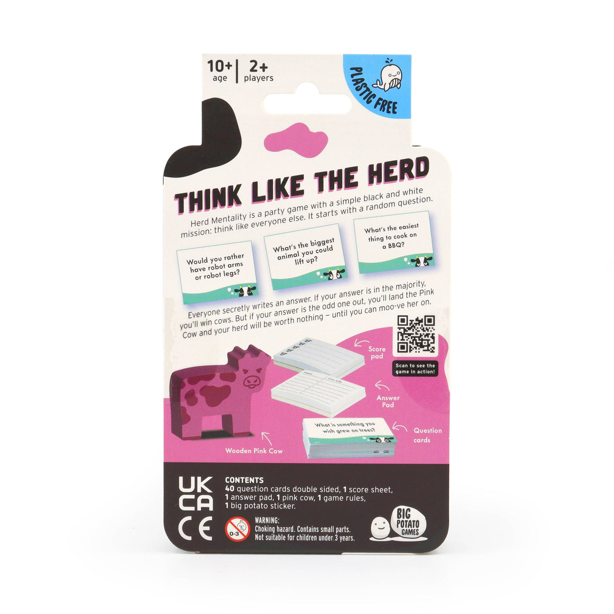 Herd Mentality Travel Tin - Party Game Stocking Stuffer
