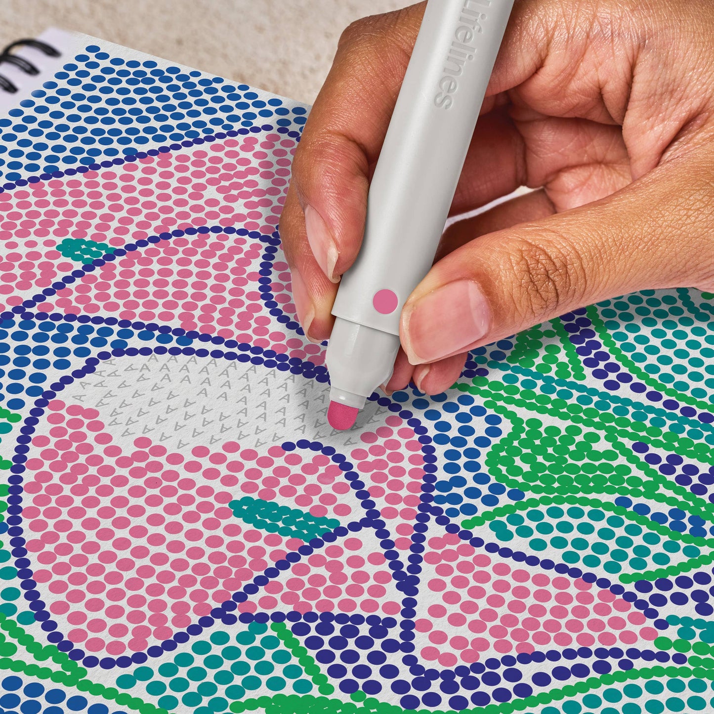 Lifelines® FlowArt - Dot by Letter - Botanicals