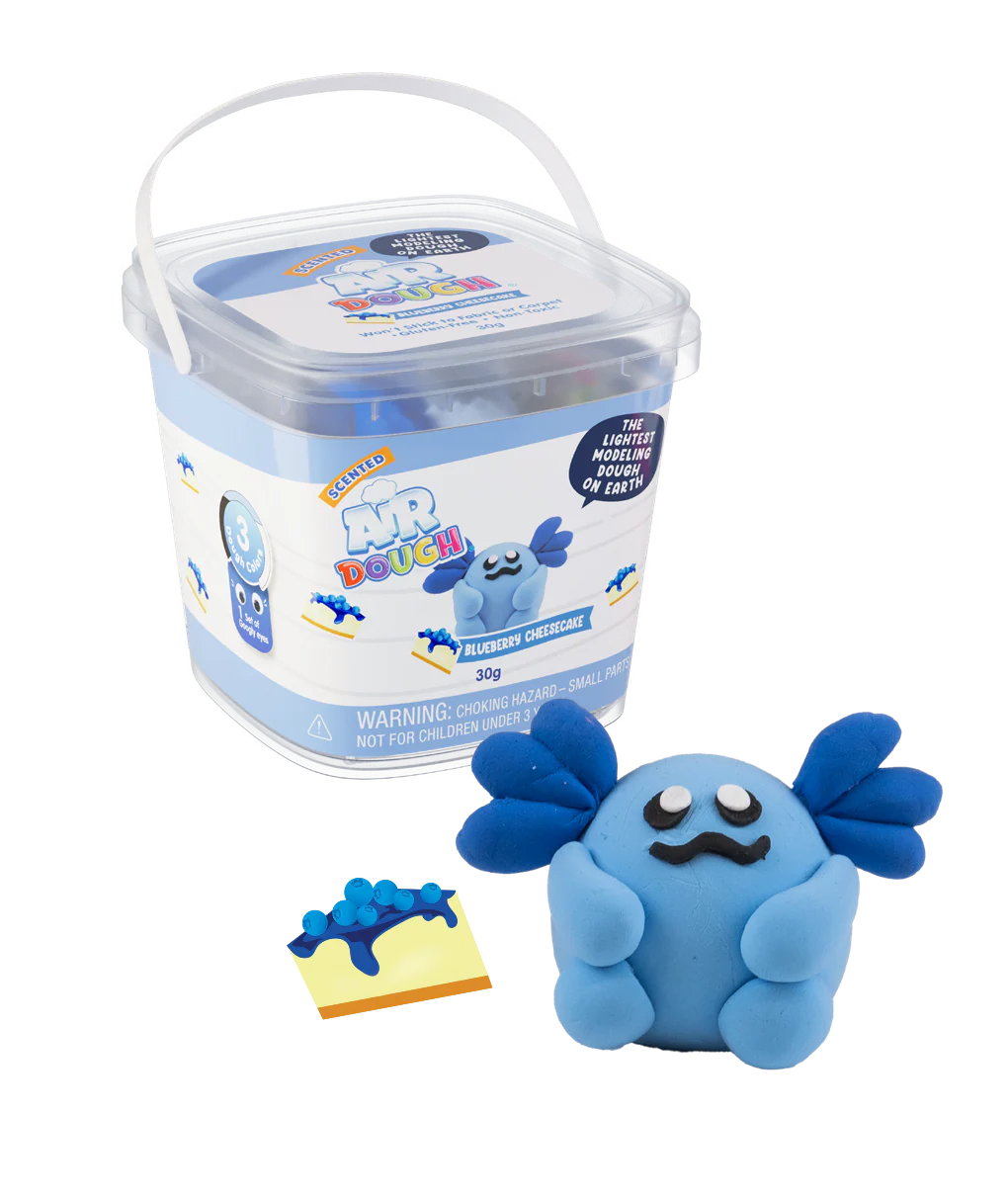 AIR DOUGH™ BUCKET – SCENTED, NON-TOXIC MODELING DOUGH