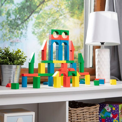 Melissa and Doug - 100 Wood Blocks Set