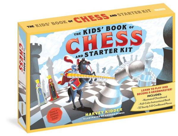The Kids' Book of Chess and Starter Kit – Learn to Play Chess Game Set