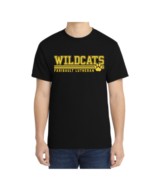 WILDCATS -RETRO Horizontal Long and Short Sleeve T-shirts