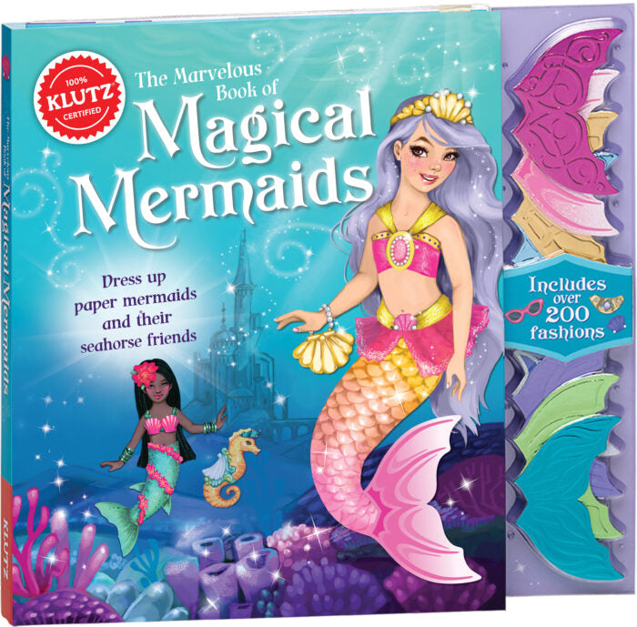 KLUTZ Magical Mermaids - Dress Up Paper Mermaids