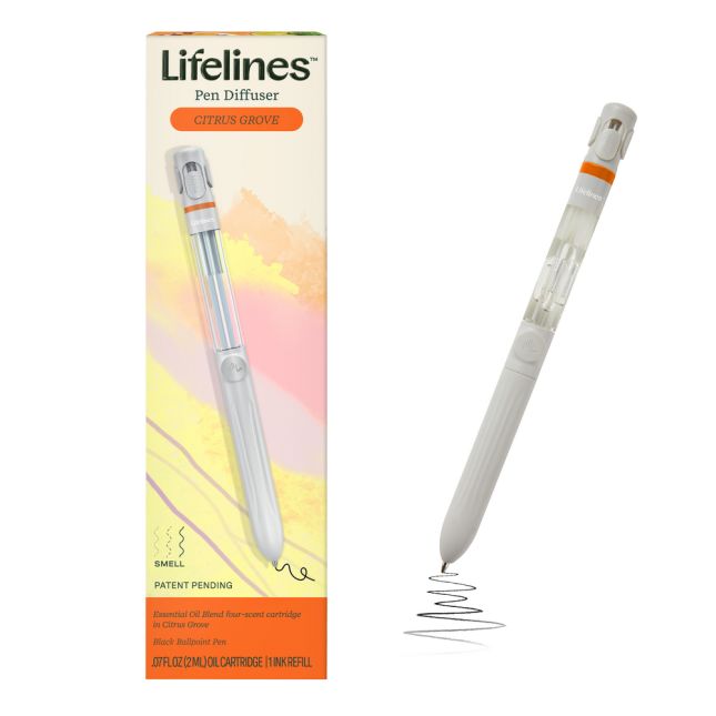 Lifelines Pen Diffuser with 4-Scent Cartridge in Citrus Grove
