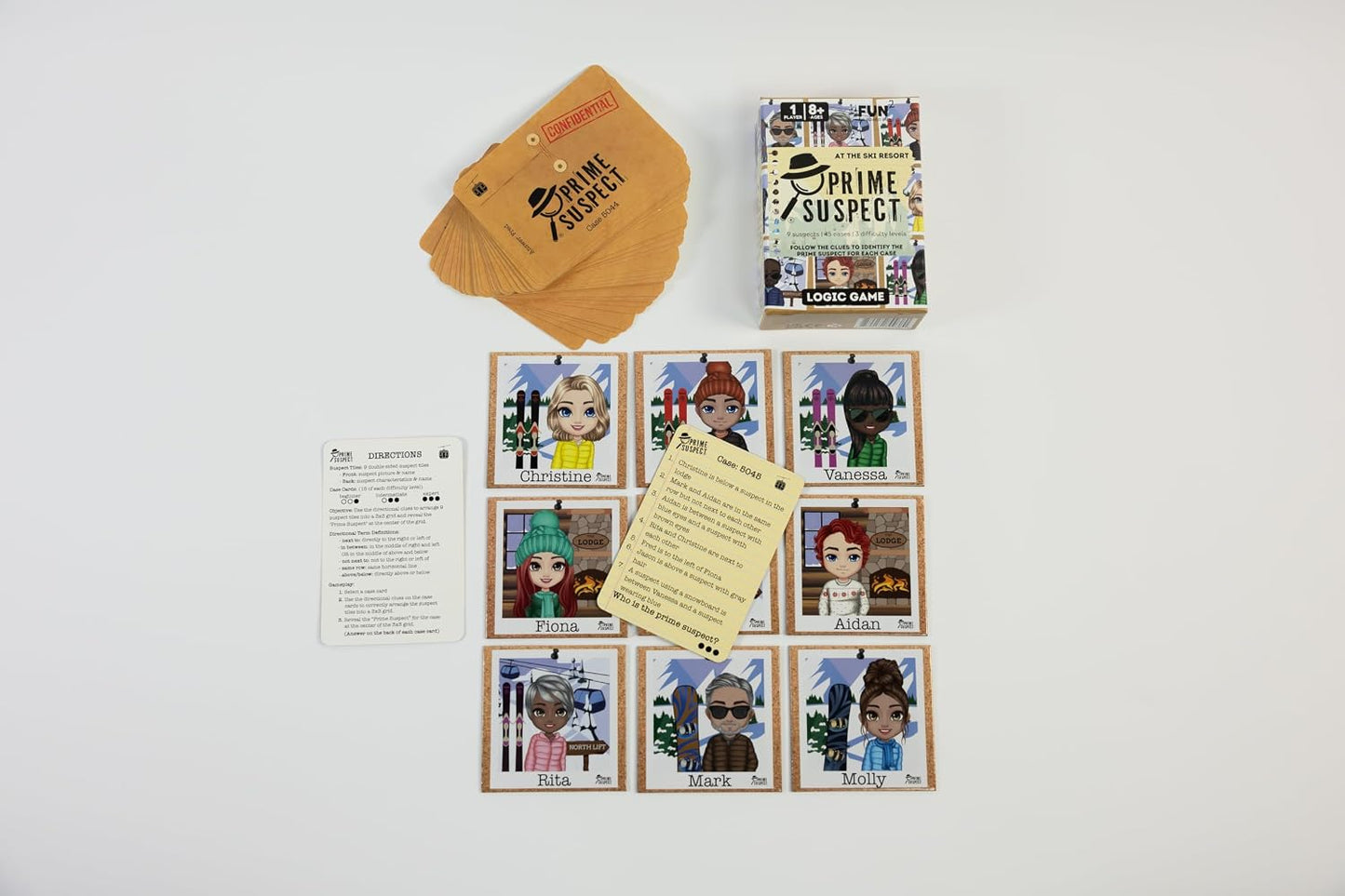 Prime Suspect Logic Game - IN THE CITY