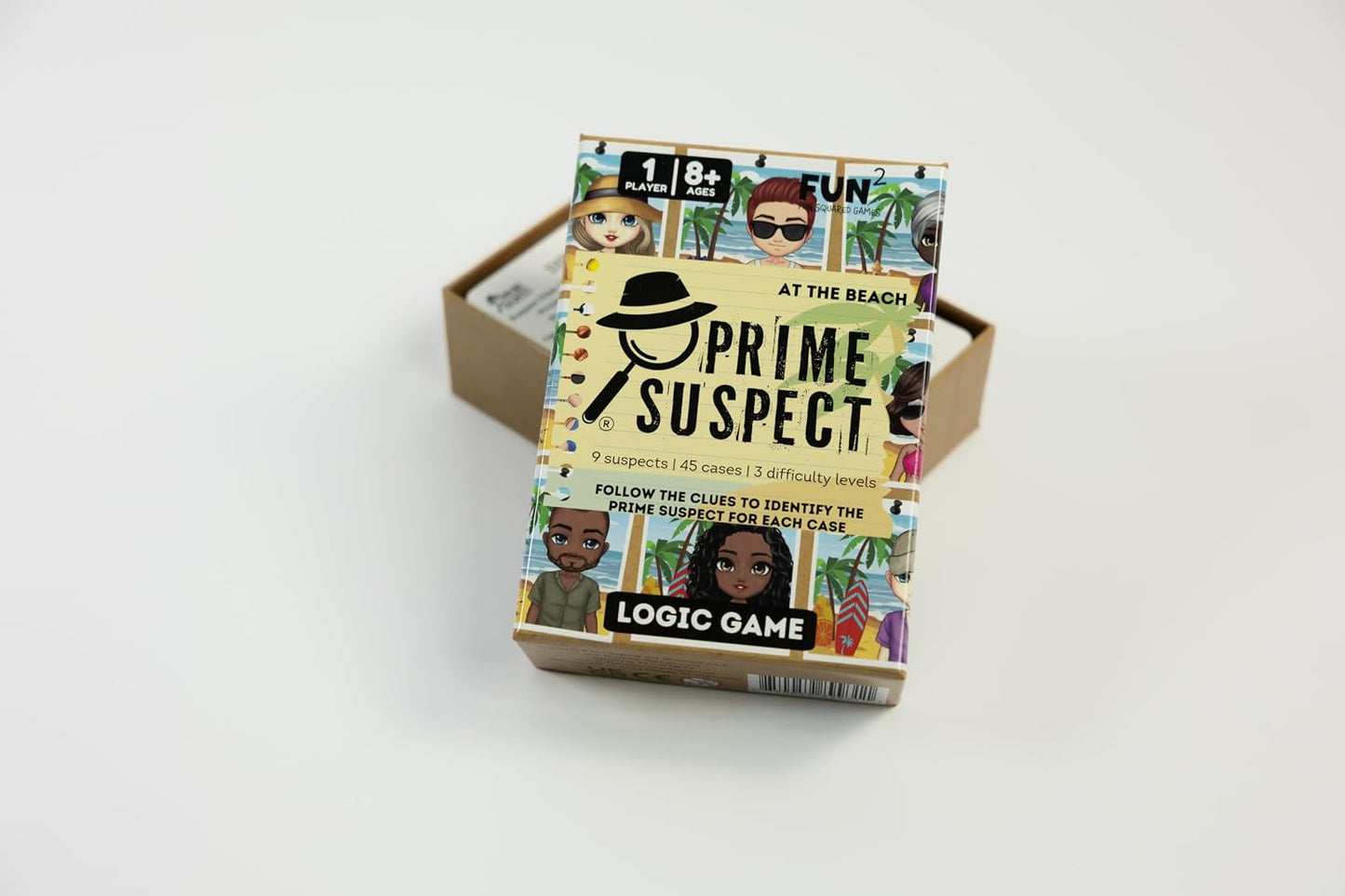 Prime Suspect Logic Game - AT THE BEACH