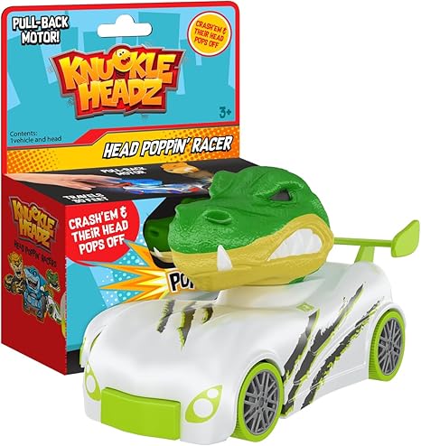 Knuckle-Headz Head Poppin' Car (T-Rex)