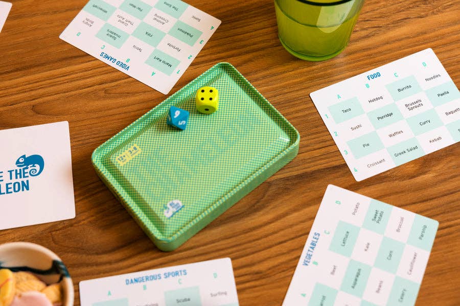 The Chameleon Travel Tin - Bluffing Party Game