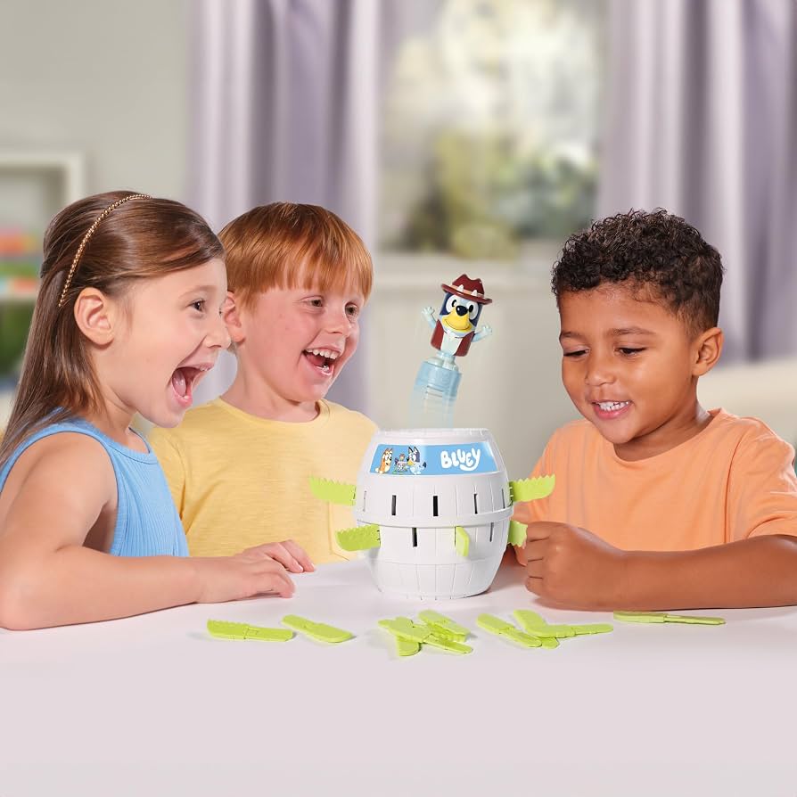 TOMY Pop Up Bluey Kids Game