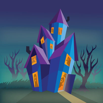 Paint by Sticker Kids - Halloween