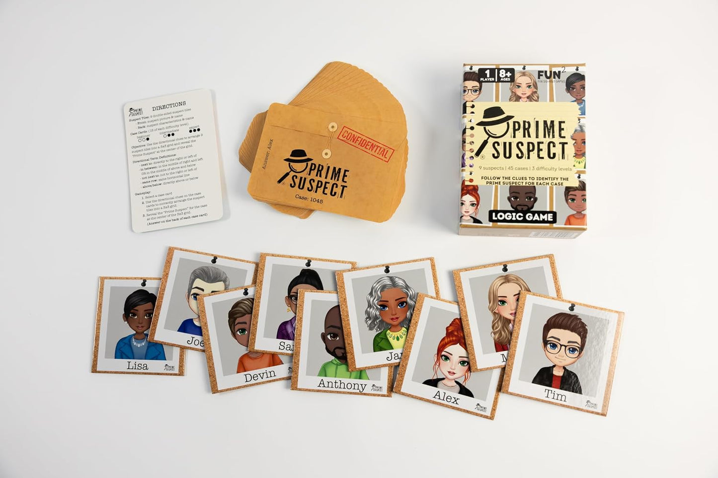 Prime Suspect Logic Game
