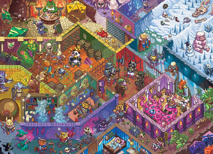 Dungeon Run 500pc puzzle