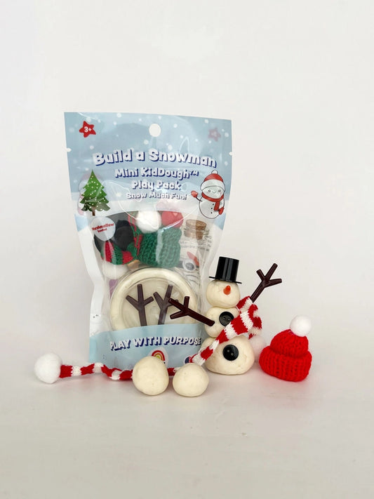 KidDough Build a Snowman Mini Play Pack