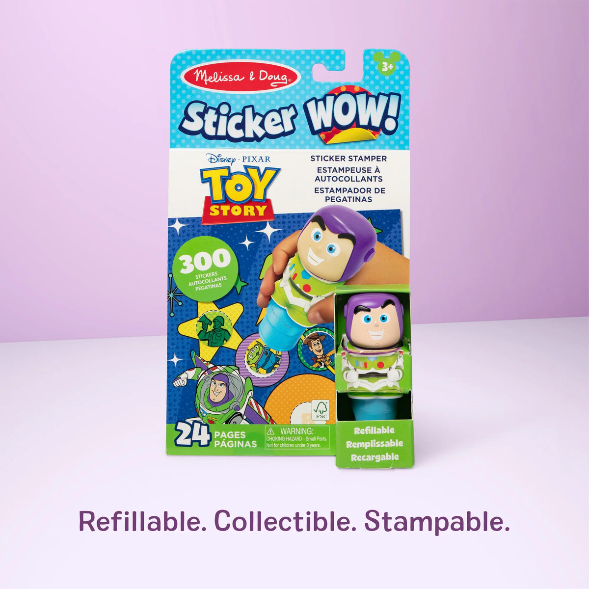 Sticker WOW! Activity Pad & Sticker Stamper - Toy Story